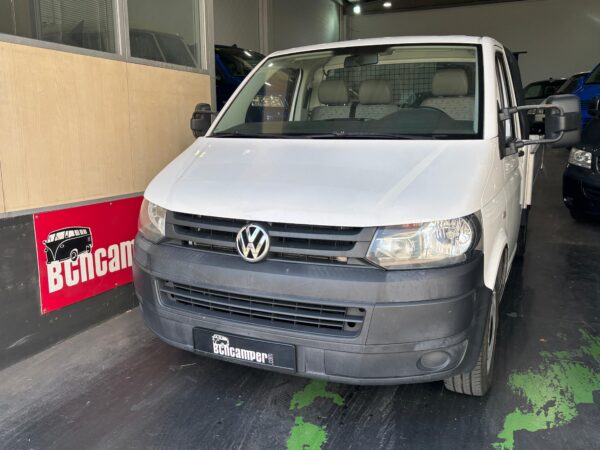 Volkswagen T5 Transporter 2.0cc 140cv TDI cambio automatico DSG con CAJA ABIERTA