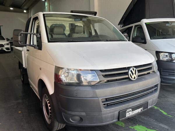 Volkswagen T5 Transporter 2.0cc 140cv TDI cambio automatico DSG con CAJA ABIERTA - Imagen 4